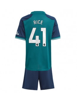 Billige Arsenal Declan Rice #41 Tredjedraktsett Barn 2023-24 Kortermet (+ Korte bukser)